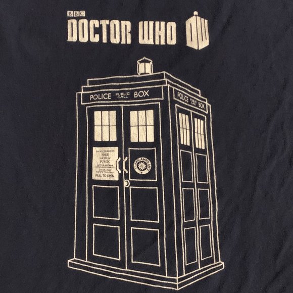 Gently Worn, but Lovingly Cared For, Ripple Junction BBC Doctor Who Tees - Picture 7 of 9
